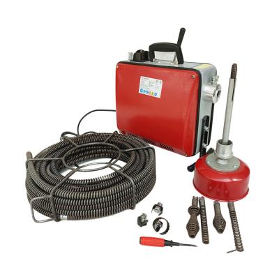 China Critical cleaning/red electric cleaning machine no residue cleaning drain machine water drain machine pipe cleaning machine for sale