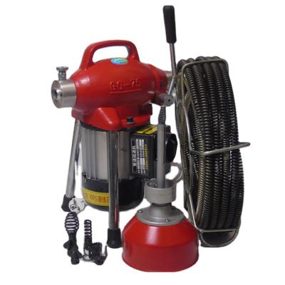 China Automatic Pipe Dredge Hotels Pipe Dredging Machine Sewer Tools Blockage Professional Clear Drain Toilet Cleaning Machine for sale