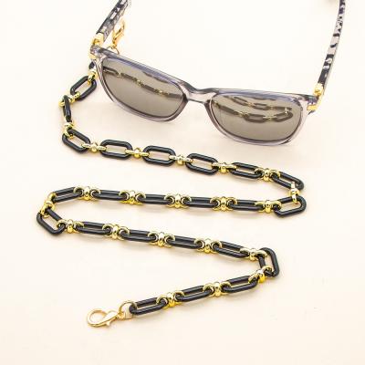 China Fashionable Luxury Multi Colors Eyewear Accessories Lanyard Sunglass Chain Eyeglasses Holder Sun Masker Acrylic Strap for sale