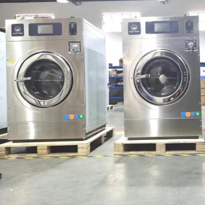 China Wash Clothes 10kg To 25kg Coin Or Card Laundry Washing Machine Washer And Dryer for sale