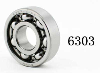 China Heavy Duty 6303 Open Single Row Ball Bearing P5 Precision For Industry for sale