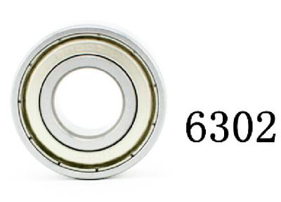 China Low Weight Stainless Shield ZZ Series Bearing 6302 For Machinery Equipments for sale