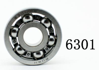 China Chrome Steel Machine Parts 12mm Open Ball Bearing 6301 with P6 Precision for sale