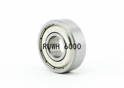 China ISO9001 Approved Deep Groove 6000 Ball  Bearing , Gcr15 6000 ZZ Bearing for sale