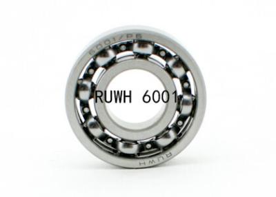 China Stainless Steel Open Style 6001 RS Bearing V1 / V2 / / V3 For Machinery Equipments for sale