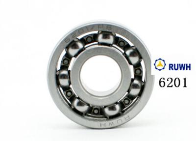 China Stainless Steel 12 mm 6200 Bearings , Deep Groove Ball 6201 RS Bearing for sale