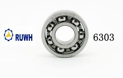 China Heavy Duty Ball Bearing Industrial Machine 6303 2RS Bearing Single Row for sale