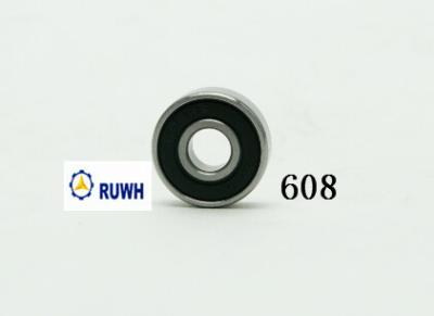 China Carbon Steel Deep Groove 608zz Ball Bearing / 608 2RS Ball Bearing ISO9001 for sale