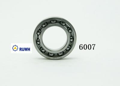 China Low Friction Single Row 6000 Ball Bearings / 6007 ZZ Bearing / 6007 2RS Bearing for sale