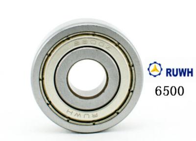 China Auto Spare Parts Stainless Steel Single Row ZZ Series Bearings 6500 Approved ROH for sale