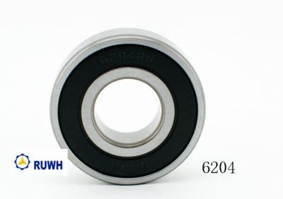 China 6204-2rs Bearing Angular Contact Bearings / Single Row Radial Ball Bearing for sale