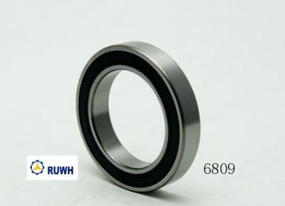 China Thin wall Single Row 6800 Bearing / Double Shielded Bearing 6809 2RS for sale