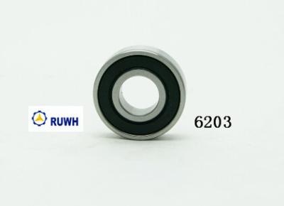 China Single Row Auto Ball Bearings 6203 2RS With Double Sealed 17mm Bore Size for sale