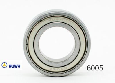 China High Precision Stainless Deep Groove Ball Bearing 6005 ZZ With Double Shield for sale