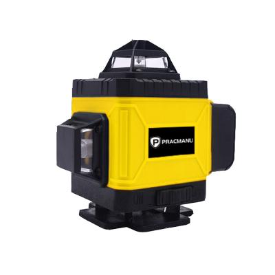 China cross line rotary tool 12/16 line 20mw 505 520nm green 3D/4D laser level 126*63*10mm for sale