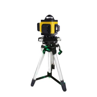 China 16 Lines 4D Self-Leveling 360 Horizontal And Vertical Cross Super Powerful Green Laser Level 126*63*10mm for sale