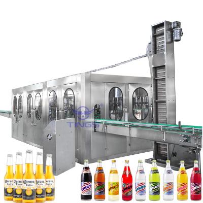 China Vitamin c juice production line accept pet or glass bottle filling for sale