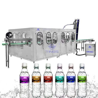 China small scale automated csd plant rotary carbonated beverage bottle filling machines Te koop