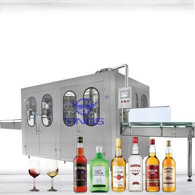 China Commercial automatic spirits bottling plant machine manufacturer for sale