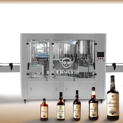 China Automatic Glass Bottle wines filling machine equipment factory zu verkaufen