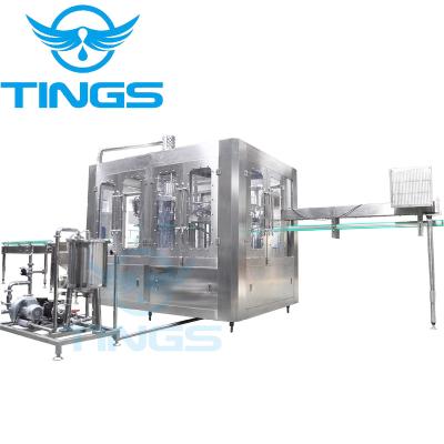 China 3 in 1 Automatic Drinking Water Production Line Beverage Washing Filling Capping Machinery à venda