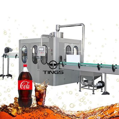 China Soda drinks bottle plant turnkey solution all kinds of carbonated drink production line for sale