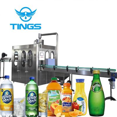 China Soda water produce machine full automatic sparkling water production line for sale