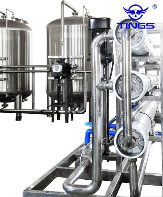 China Commercial RO Reverse Osmosis Water Treatment Purification System filter plant 20000L/H 20m3 for sale