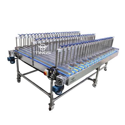 China New designed factory full production line used rotary bottle conveyor belts rubber and pvc material for sale