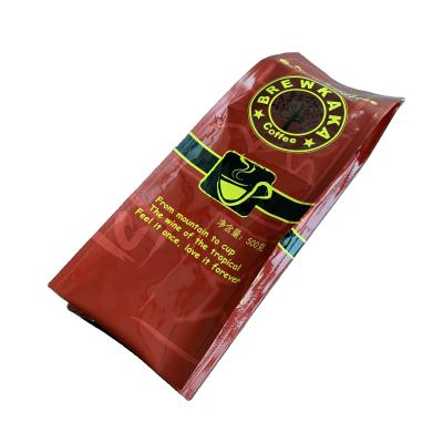 China Factory Direct Sale Food Grade Moisture Proof 4 Side Sealed Coffee Bag, Custom Printed Seal 4 Side Pouch for Coffee for sale