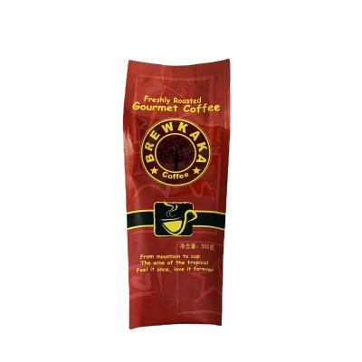 China High Quality Moisture Proof 4 Sides Seal Coffee Bag Eco-Friendly Custom Printed Smell Proof 4 Sides Aluminum Foil Bag For Coffee for sale