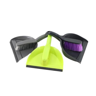 China Eco-friendly Customized Low Price Plastic Broom Dustpan With Brush, Mini Dustpan And Brush Set for sale