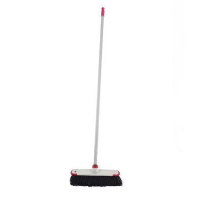 China Squeegee Source manufacturers plastic broom household cleaning soft fur broom sweeping for sale