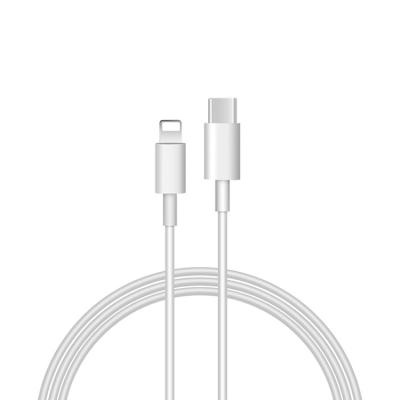 China For IOS System High Quality For Lighting To USB-C Type-C Fast Charging Cable Palladium 20W Data Cable For Iphone 11 12 12pro for sale