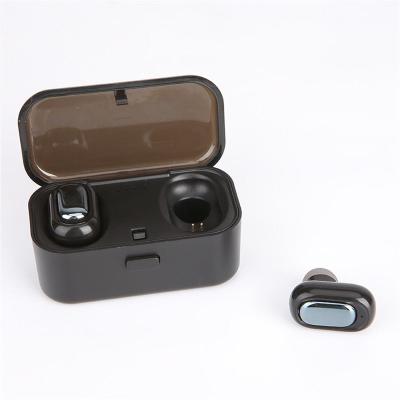 China Custom Genuine In-Ear Logo Stereo TWS Earbuds BT5.0 Wireless Charger Earphone for sale