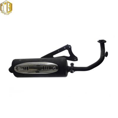 中国 TMMP motorcycle Exhaust pipe Euro 2, with ternary catalysis [MT-0206-170A] muffler for Qianjiang KEEWAY 50-2T 12 inch tyre 販売のため