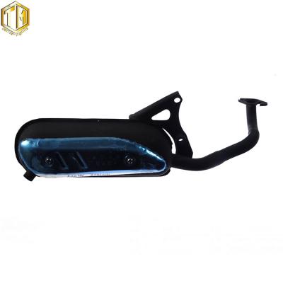 Cina TMMP Chrome Plating Decorated Sheet Motorcycle Exhaust Muffler For YAMAHA JOG50 3KJ in vendita