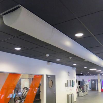 China Modern Resistance Ventilated Textile Ducting Flame Duct Fabric Custom Flexible Air Duct For Gym for sale