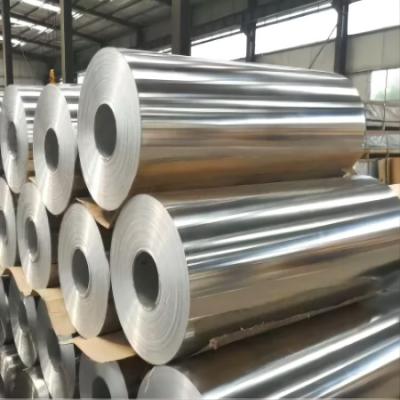 China Aluminiumfolie-Rolle harten Beanspruchung der ODM-Gewohnheits-5052 für Verpacken der Lebensmittel 0.15mm stark zu verkaufen