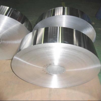 China Brushed Mirror 1100 H16 Thin Aluminum Strips Color Coated Cold Drawn Alloy 50mm Width zu verkaufen