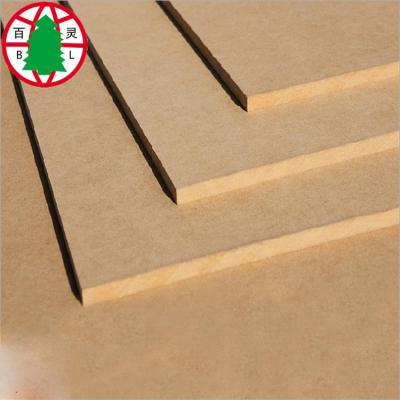 China Free Sample Moisture Proof FSC Raw MDF/Price Wood MDF Board/MDF Plain For Furniture for sale