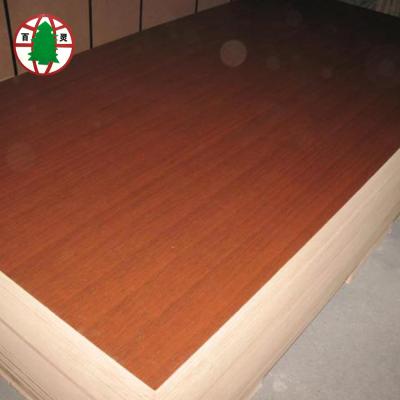 China Moisture Proof High Gloss Cut To Size 2.5mm Melamine MDF Board For Furniture for sale