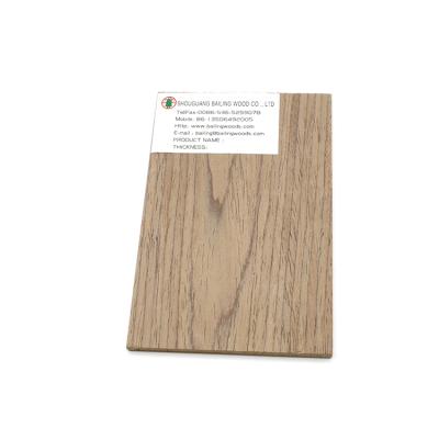 China 17mm Natural Moisture Proof ASH Veneer Mdf EV Engineering Veneer MDF Board For Decoration for sale