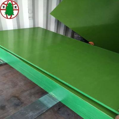 China Modern Film Faced Plywood Black Brown Green Red Plastic Film Faced Plywood for sale