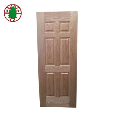 China New swing design molded HDF melamine door skin for sale