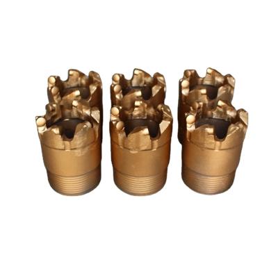 China GAUGE PAD Reinforced PDC Diamond Coring Non Core Drill Bits Set With Steel Body For Geological Drilling for sale