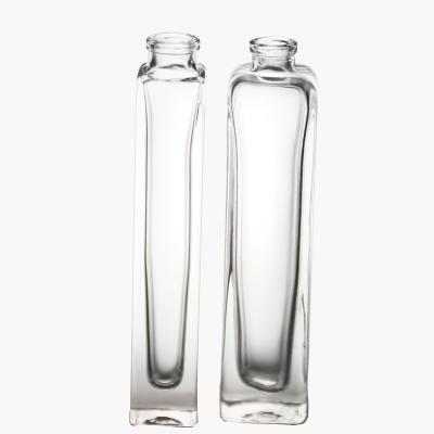 China Non Spill 10ml 15ml Glass Bottle Squire Bottle Luxury Empty Perfume Bottle With Spray Silver Cap for sale