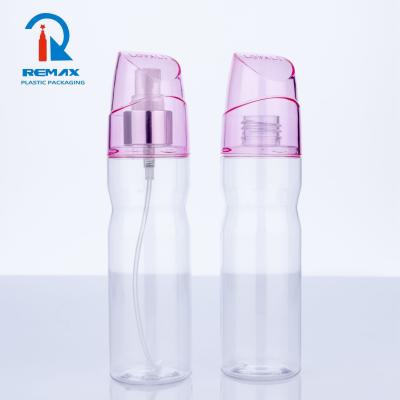 China Professional Non Spill 8oz PET Shaped Spray Bottle24/410 6oz 8oz PET Shaped Bottle Large Capacity Handheld Skin Care Cosmetic Spray Bottle for sale