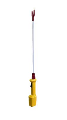 China Animal 71cm Yellow Electric Cattle Prod 5200Mah Plastic Bendable for sale