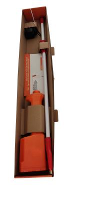 China 84cm Electric Cow Prodder 4.2V Orange IP67 Compact Cattle Prod Limited Duration for sale